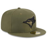 Adult Men's Toronto Blue Jays New Era 2023 Armed Forces Day On-Field 59FIFTY Fitted Hat - Green