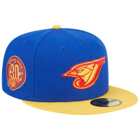 Adult Men's Toronto Blue Jays New Era Empire 59FIFTY Fitted Hat - Royal/Yellow