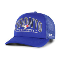 Adult Men's Toronto Blue Jays '47 Backhaul Foam Trucker Snapback Hat - Royal Adult Men's Toronto Blue Jays '47 Backhaul Foam Trucker Snapback Hat - Royal