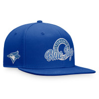 Adult Men's Toronto Blue Jays Circle Script Snapback Hat - Royal