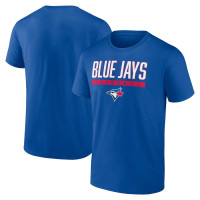 Adult Men's Toronto Blue Jays Power Hit baseball T-shirt - Royal