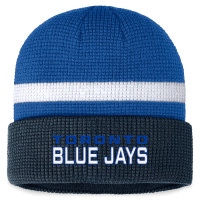 Adult Men's Toronto Blue Jays Waffle Cuffed Knit Hat - Royal