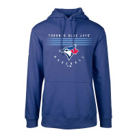 Adult Men's Toronto Blue Jays Levelwear Podium Box Score Pullover baseball Hoodie - Royal
