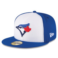 Adult Men's Toronto Blue Jays New Era 2017 Authentic Collection On-Field 59FIFTY Fitted Hat - White/Royal Adult Men's Toronto Blue Jays New Era 2017 Authentic Collection On-Field 59FIFTY Fitted Hat - White/Royal