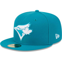 Adult Men's Toronto Blue Jays New Era 59FIFTY Fitted Hat - Turquoise