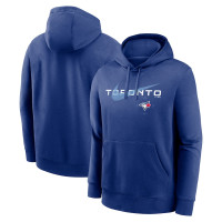 Adult Men's Toronto Blue Jays Swoosh NeighborHOOD Pullover baseball Hoodie - Royal Adult Men's Toronto Blue Jays Swoosh NeighborHOOD Pullover baseball Hoodie - Royal