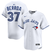 Men's Toronto Blue Jays Steward Berroa #37 White Home Limited Jersey Men's Toronto Blue Jays Steward Berroa #37 White Home Limited Jersey