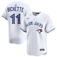 Men's Toronto Blue Jays Bo Bichette #11 White Home Limited Jersey Men's Toronto Blue Jays Bo Bichette #11 White Home Limited Jersey