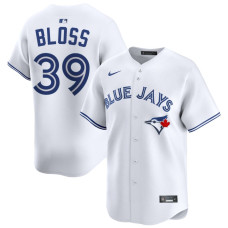Men's Toronto Blue Jays Jake Bloss #39 White Home Limited Jersey Men's Toronto Blue Jays Jake Bloss #39 White Home Limited Jersey