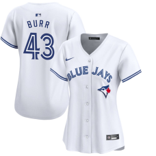 Women's Toronto Blue Jays Ryan Burr #43 White Home Limited Jersey Women's Toronto Blue Jays Ryan Burr #43 White Home Limited Jersey