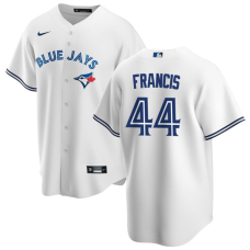 Men's Toronto Blue Jays Bowden Francis #44 White Home Replica Jersey