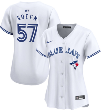 Women's Toronto Blue Jays Chad Green #57 White Home Limited Jersey