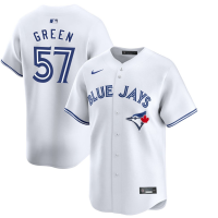 Youth Toronto Blue Jays Chad Green #57 White Home Limited Jersey