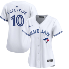 Women's Toronto Blue Jays Joey Loperfido #10 White Home Limited Jersey