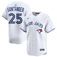 Men's Toronto Blue Jays Anthony Santander #25 White Home Limited Jersey Men's Toronto Blue Jays Anthony Santander #25 White Home Limited Jersey