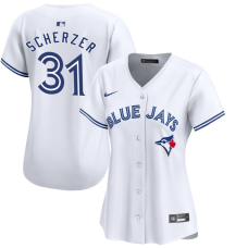 Women's Toronto Blue Jays Max Scherzer #31 White Home Limited Jersey