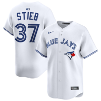 Men's Toronto Blue Jays Dave Stieb #37 White Home Limited Retired Player Jersey Men's Toronto Blue Jays Dave Stieb #37 White Home Limited Retired Player Jersey