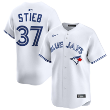 Men's Toronto Blue Jays Dave Stieb #37 White Home Limited Retired Player Jersey Men's Toronto Blue Jays Dave Stieb #37 White Home Limited Retired Player Jersey