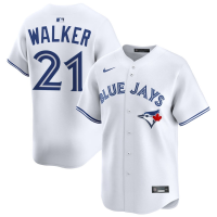Men's Toronto Blue Jays Josh Walker #21 White Home Limited Jersey Men's Toronto Blue Jays Josh Walker #21 White Home Limited Jersey