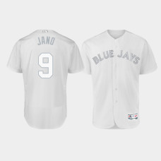 Men's Toronto Blue Jays Authentic #9 Danny Jansen 2019 Players' Weekend White Jano Jersey