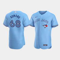Men's Toronto Blue Jays #68 Jordan Romano Blue Authentic Alternate Jersey