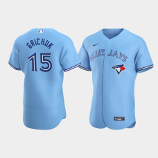Men's Toronto Blue Jays #15 Randal Grichuk Powder Blue Authentic Alternate Jersey