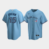 Men's Toronto Blue Jays #15 Randal Grichuk Powder Blue 2020 Replica Alternate Jersey