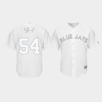 Toronto Blue Jays #54 Sean Reid-Foley 2019 Players' Weekend Sr-F White Replica Jersey Men's