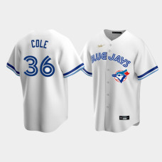A.J. Cole Toronto Blue Jays White Cooperstown Collection Home Jersey