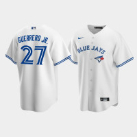 Men's Toronto Blue Jays #27 Vladimir Guerrero Jr. White Replica Nike Home Jersey