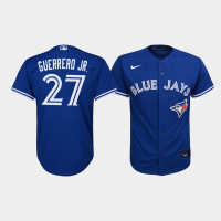 Youth Toronto Blue Jays Vladimir Guerrero Jr. #27 Royal Replica Alternate Jersey